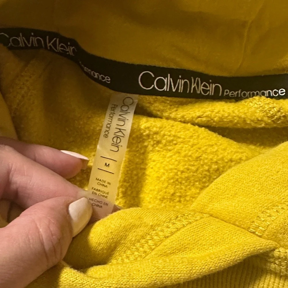 Calvin Klein mustard yellow